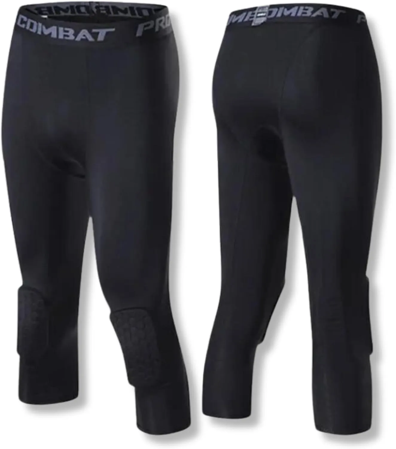 Perfect Part Mens Baseball Pants - Men's Basketball Compression Tights, Breathable Workout Compression Pants for Men