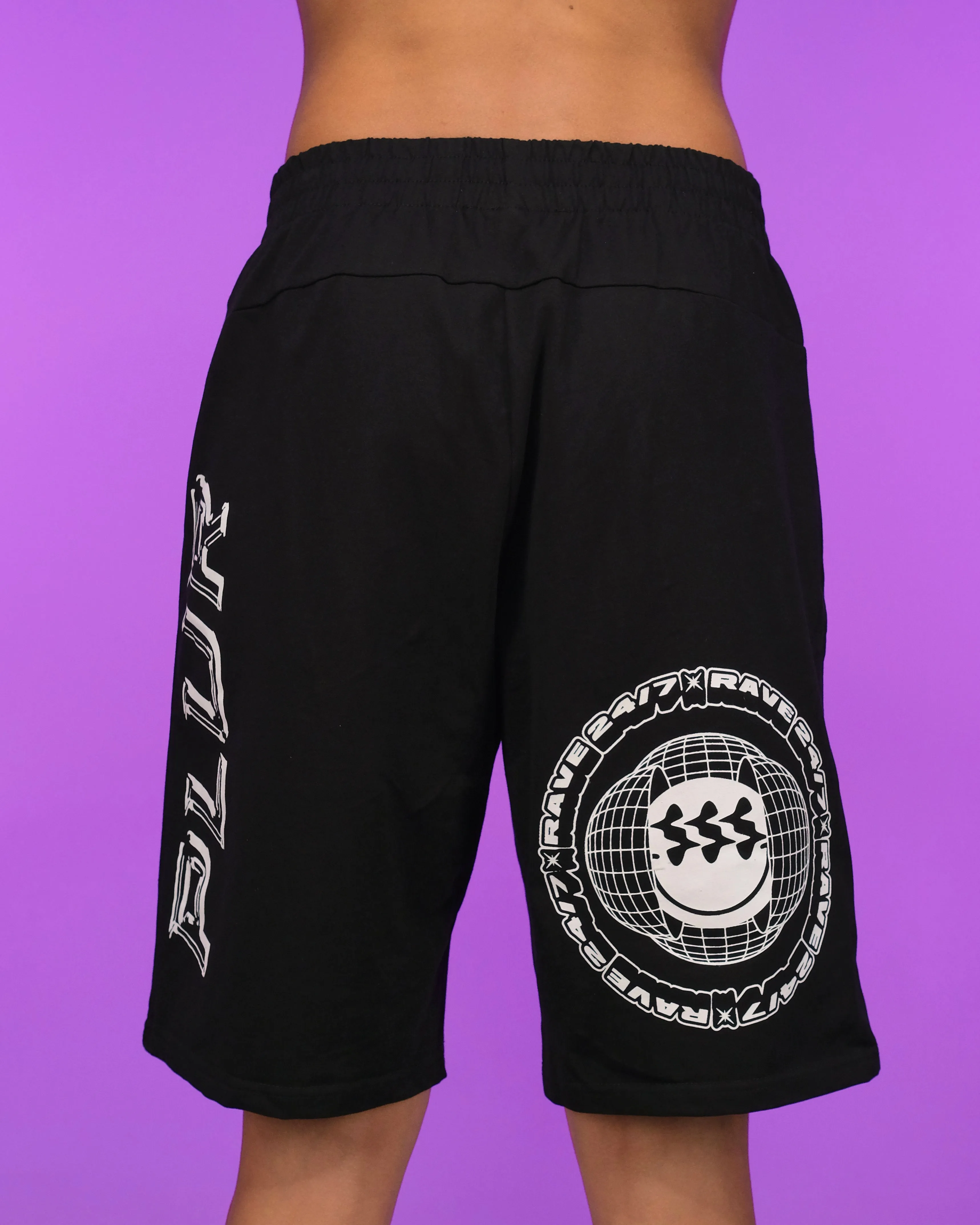 Plur Rave Basketball Shorts