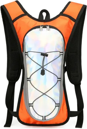 PORRASSO Cycling Hydration Backpack Running Rucksack Breathable Daypack