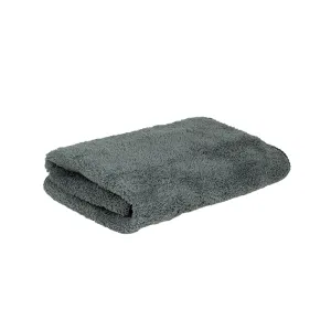 Premium Plush Grey Microfiber Towel