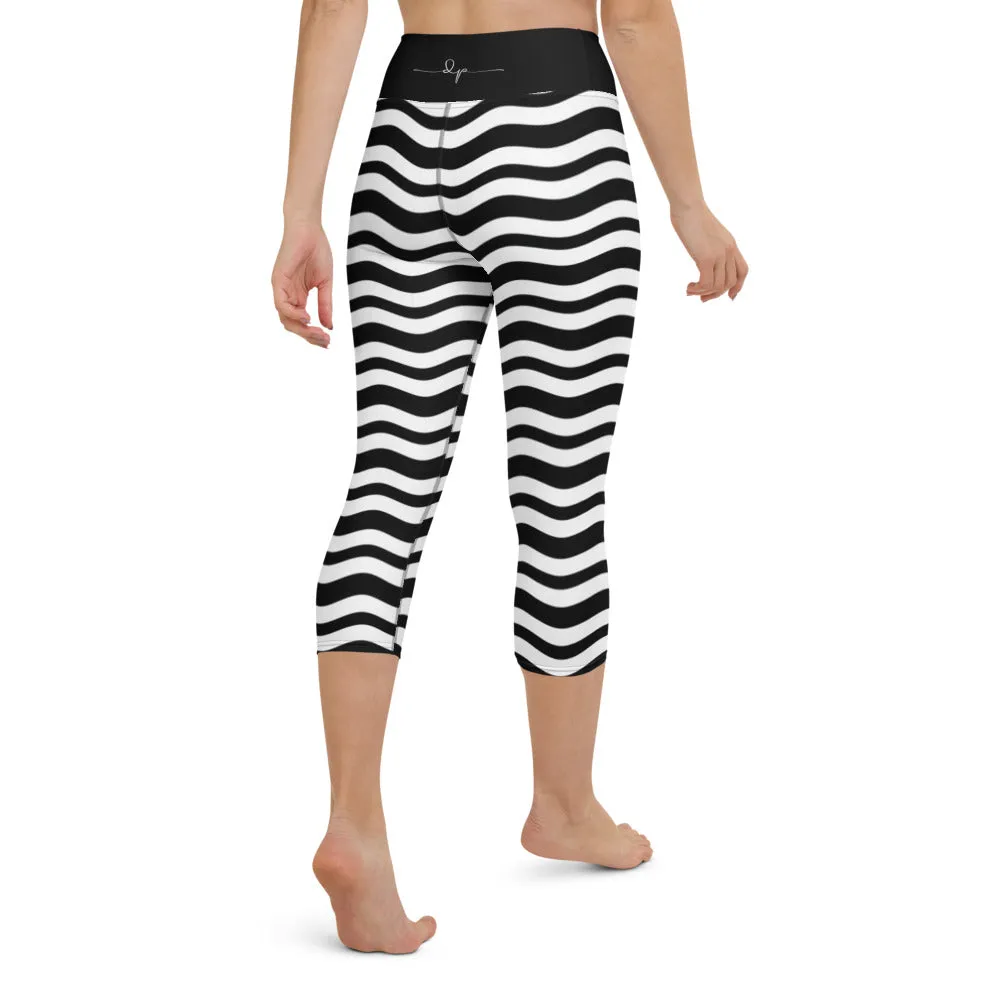 Premium Yoga Capri Leggings by doboobop