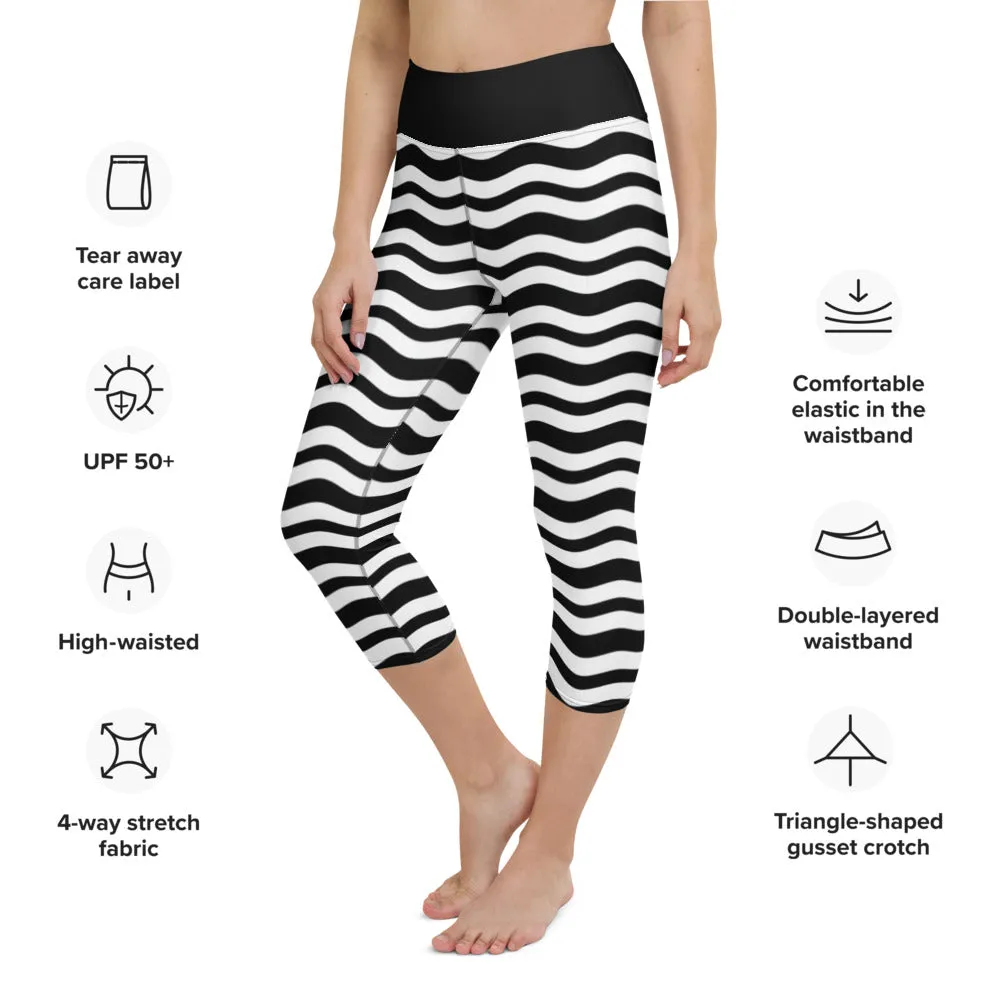 Premium Yoga Capri Leggings by doboobop