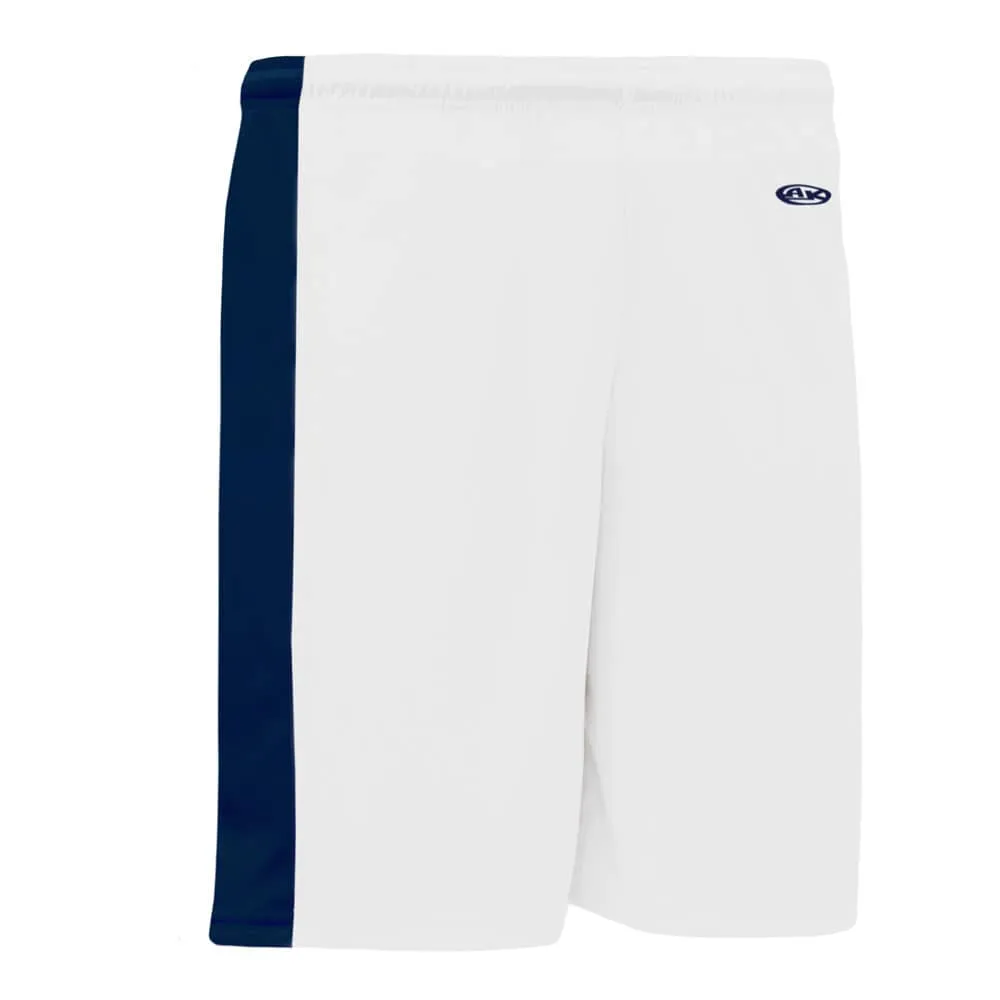 Pro BS9145 Basketball Shorts White-Navy