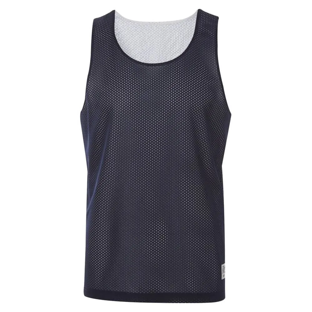 Pro Mesh Reversible Tank Top True Navy-White