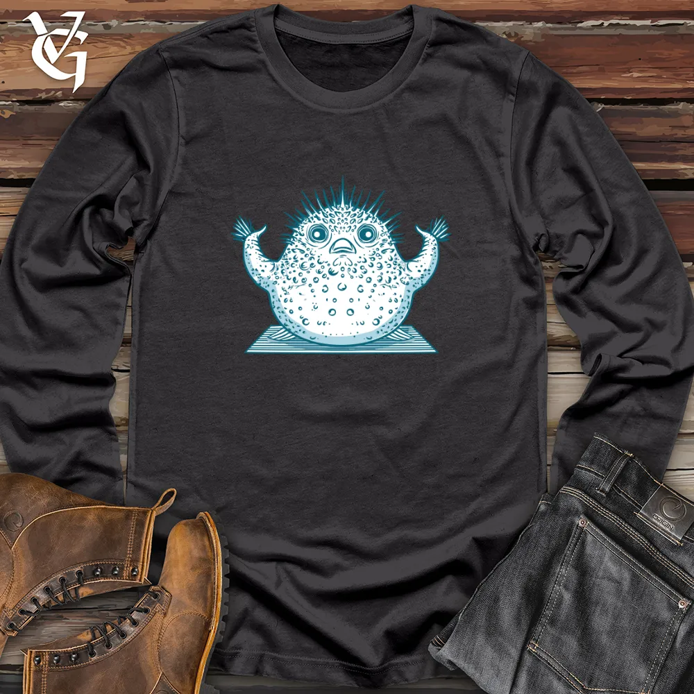 Pufferfish Yoga Pose Long Sleeve