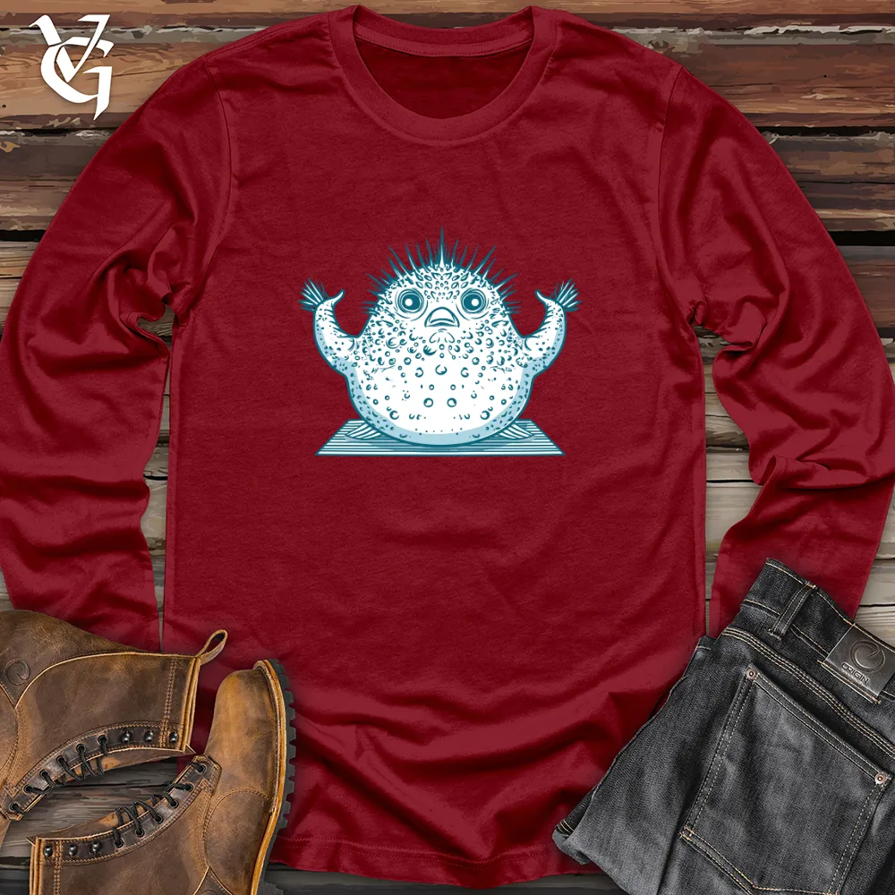 Pufferfish Yoga Pose Long Sleeve