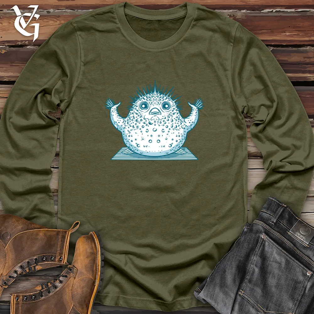 Pufferfish Yoga Pose Long Sleeve