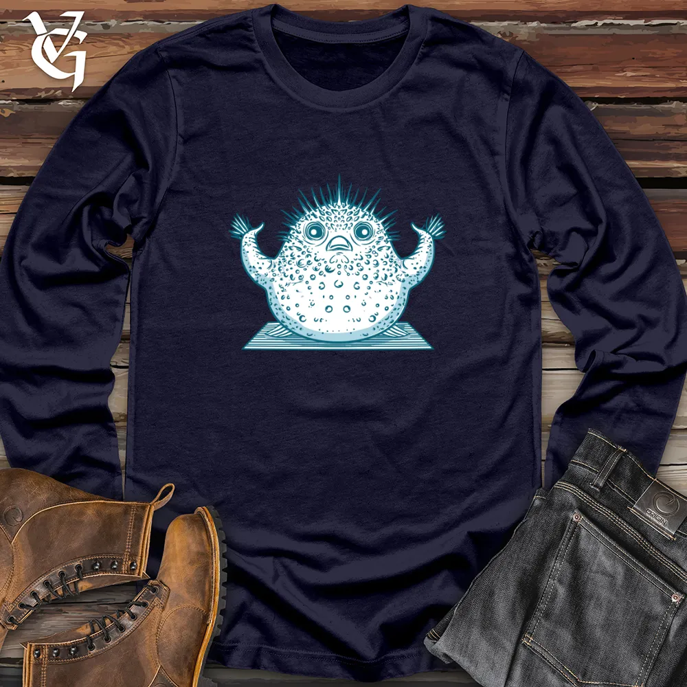 Pufferfish Yoga Pose Long Sleeve