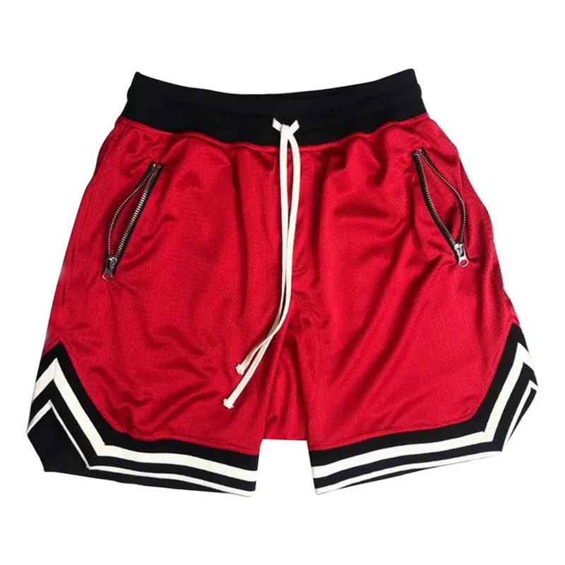 Quick Dry Mesh Basketball Gym Shorts for Summer