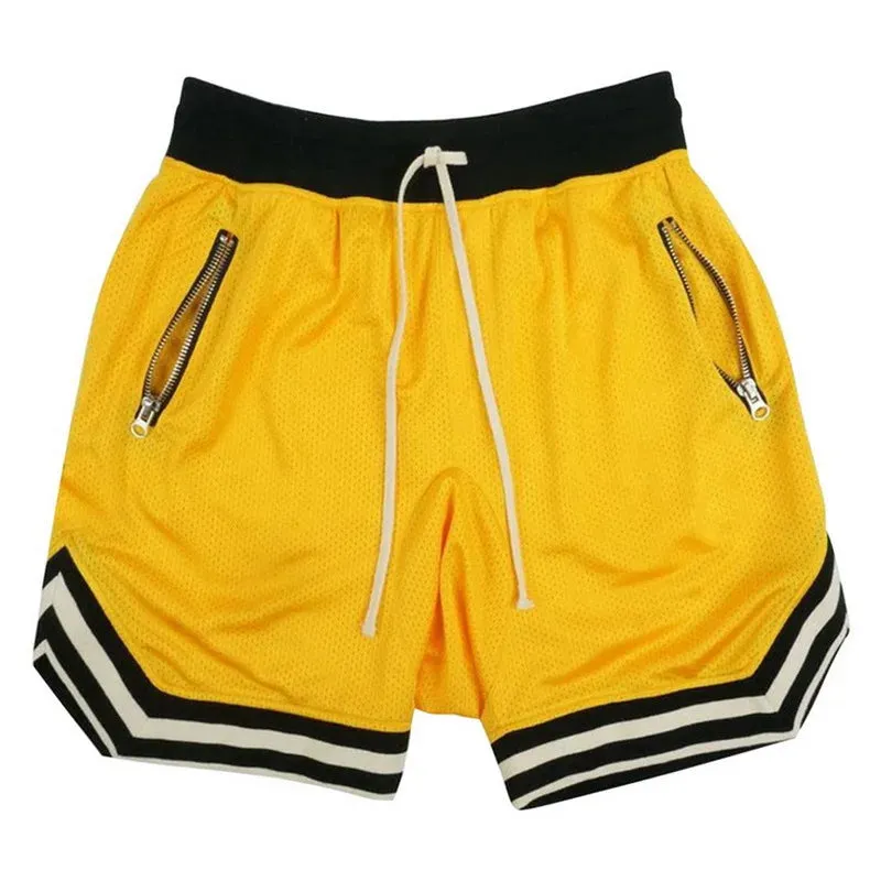 Quick Dry Mesh Basketball Gym Shorts for Summer