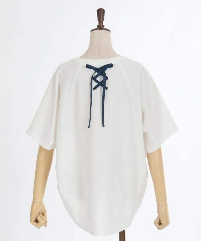 Quick-Dry Print Dolman T-Shirt