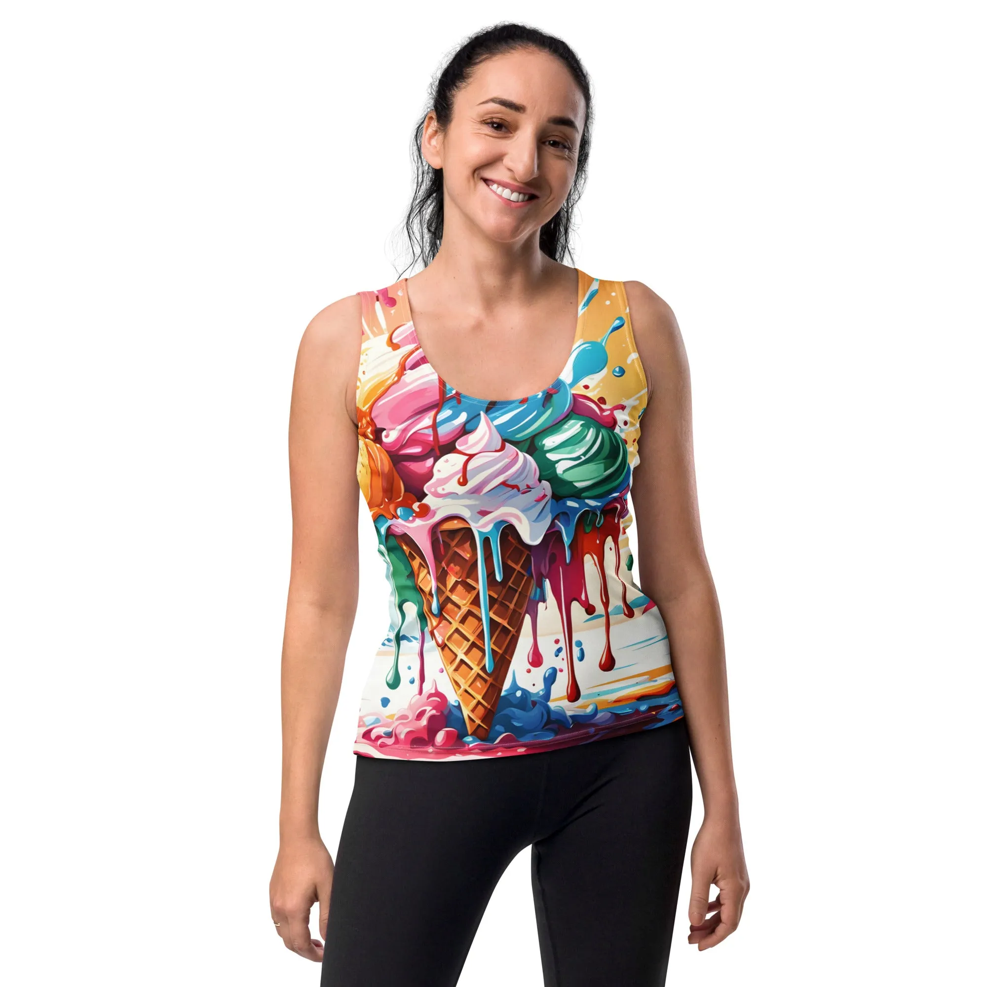 "Eat Me Baby" Collection - Designer Long Tank Top