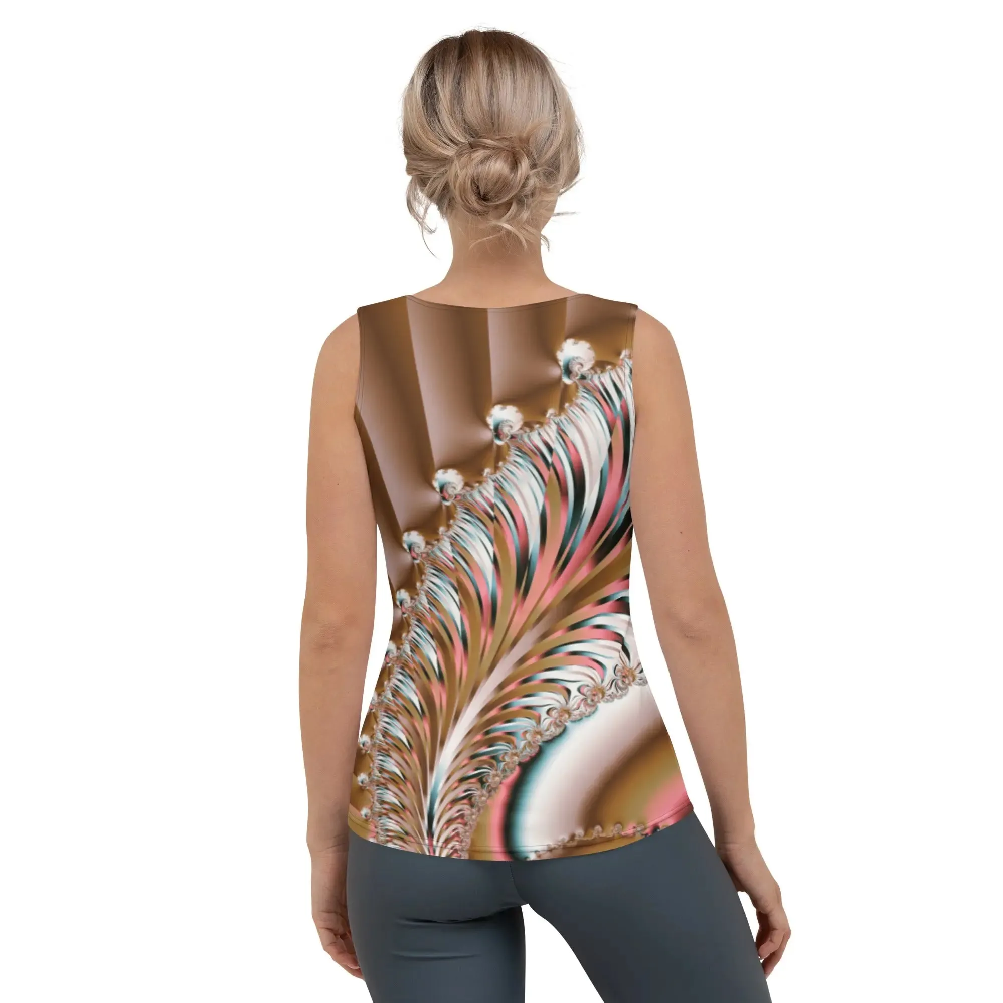 "Summer Spin" Collection - Print All Over Tank Top