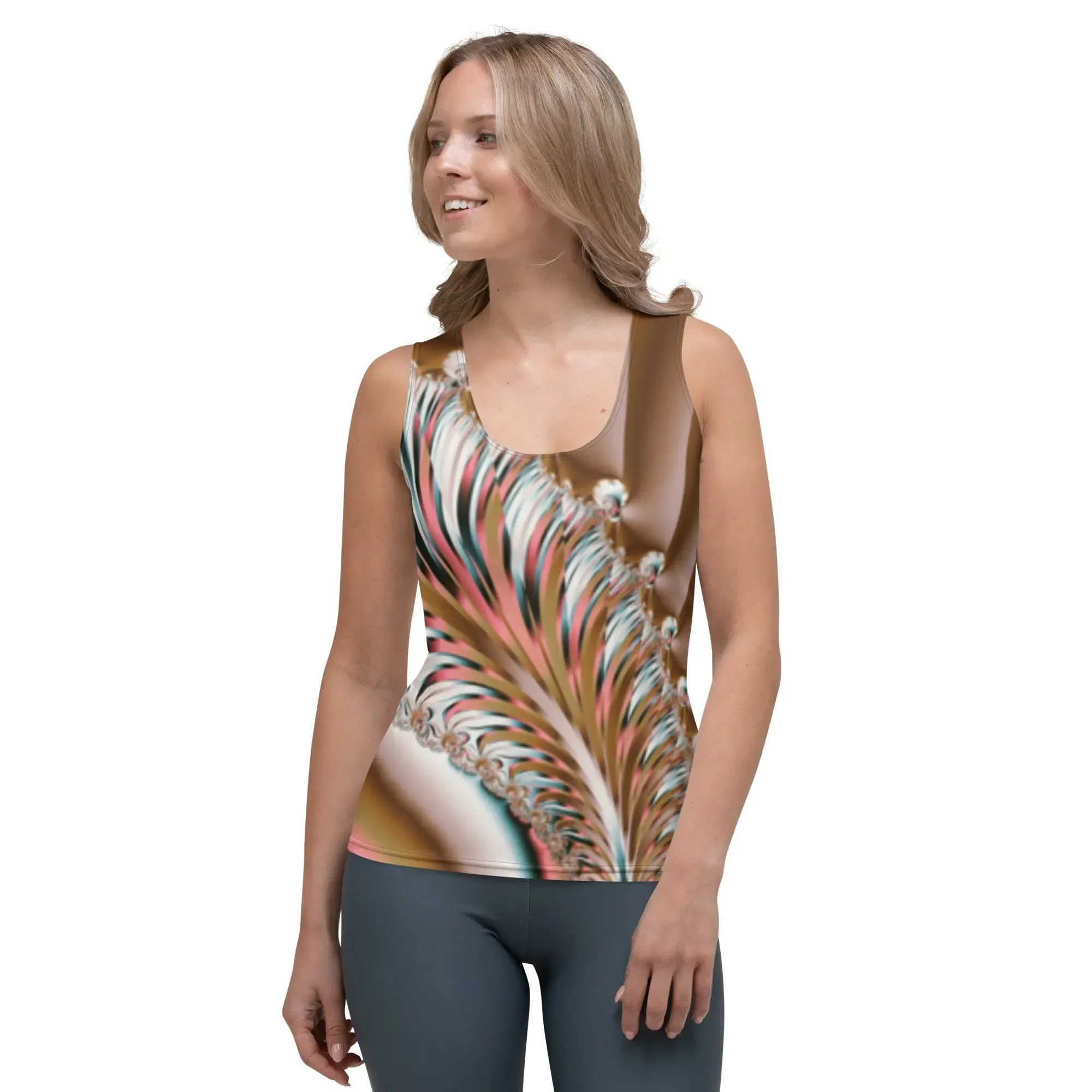 "Summer Spin" Collection - Print All Over Tank Top