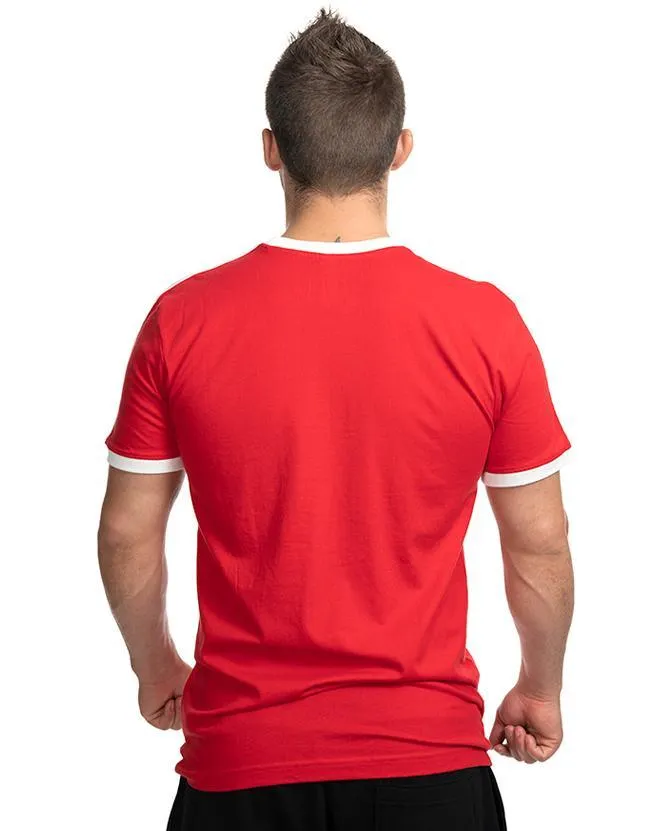 "Twisted" Fine Jersey Vintage Soccer Tee
