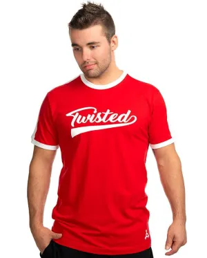 "Twisted" Fine Jersey Vintage Soccer Tee