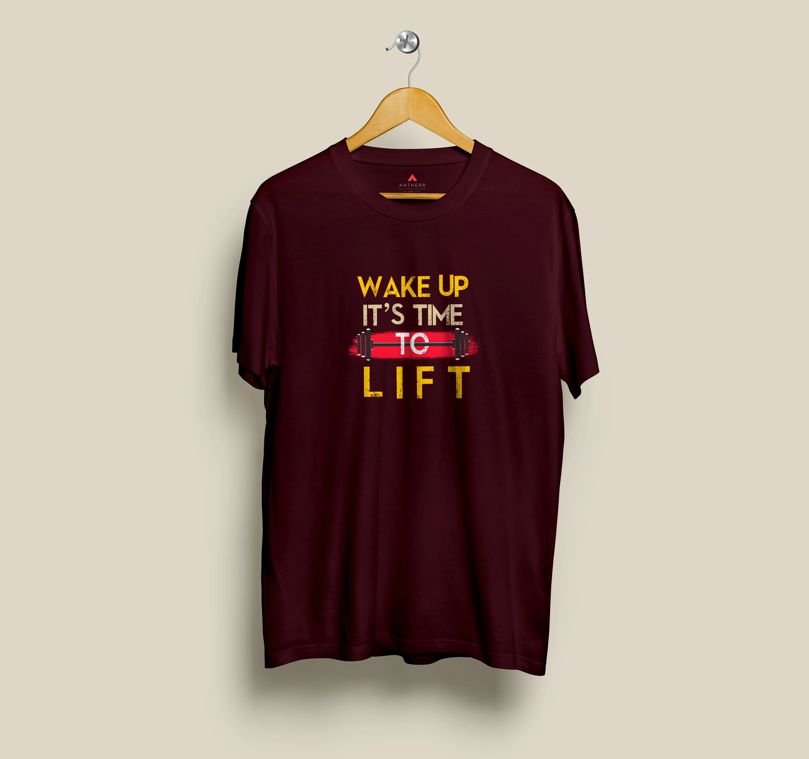 "WAKE UP IT'S TIME TOO LIFT"  HALF-SLEEVE T-SHIRTS
