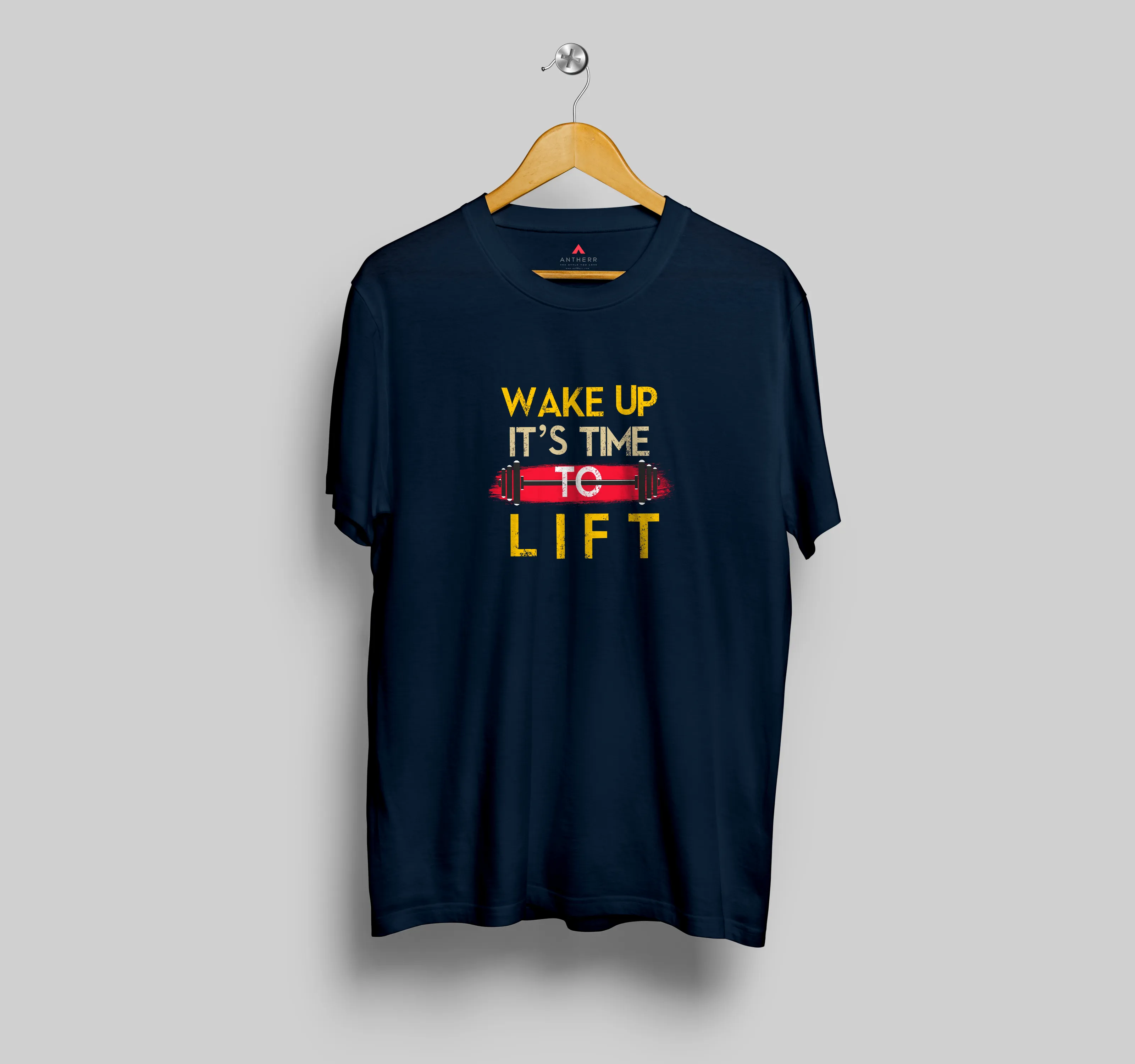 "WAKE UP IT'S TIME TOO LIFT"  HALF-SLEEVE T-SHIRTS