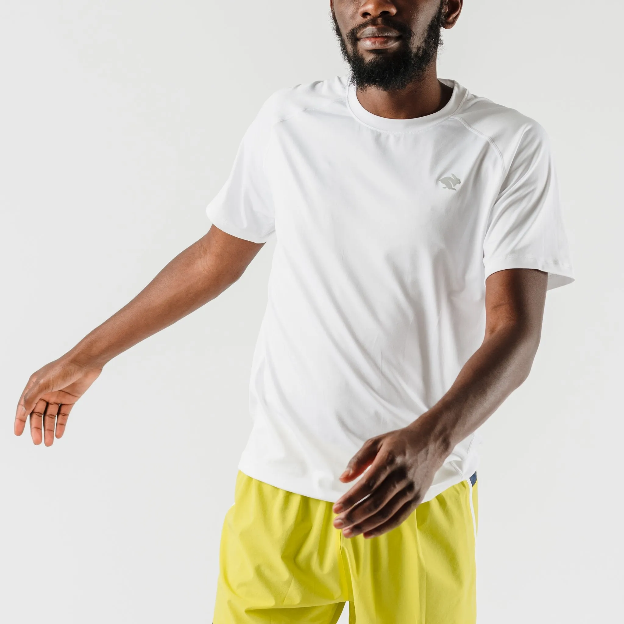 rabbit - EZ Tee SS - White - Men's