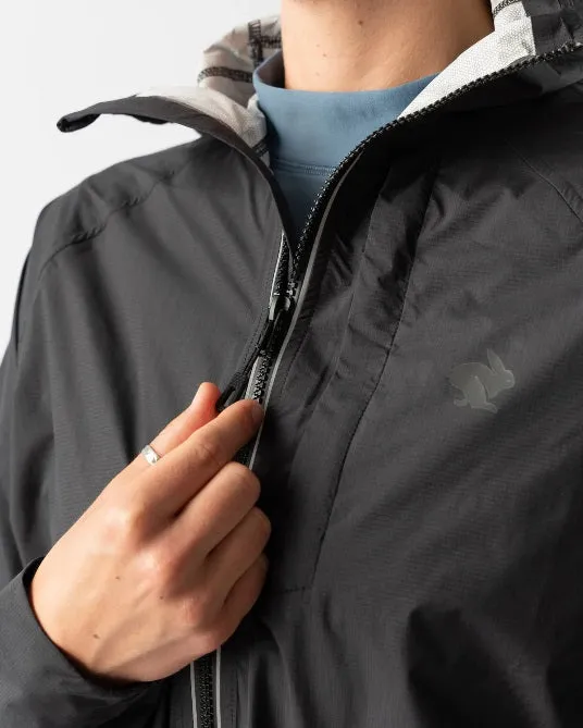 rabbit - Treeline Running Jacket - Black  - Women's