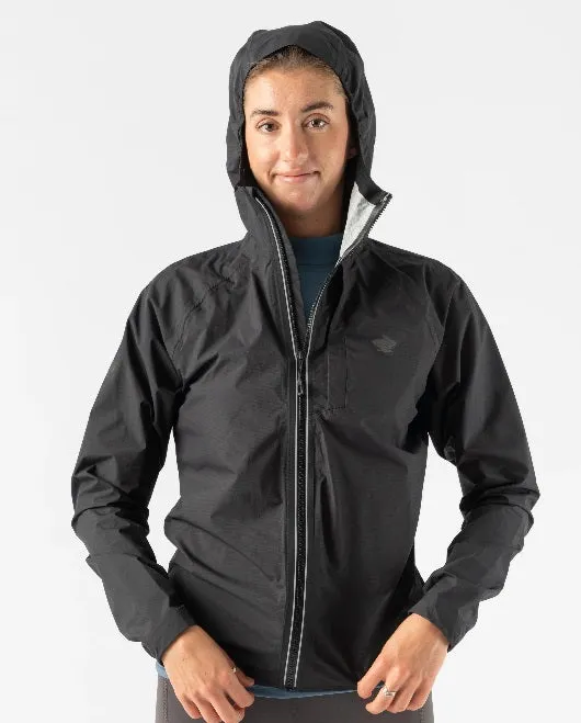 rabbit - Treeline Running Jacket - Black  - Women's