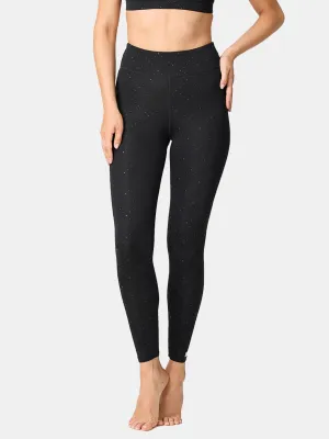 Radiant Full Length Legging in black silicon dot grid