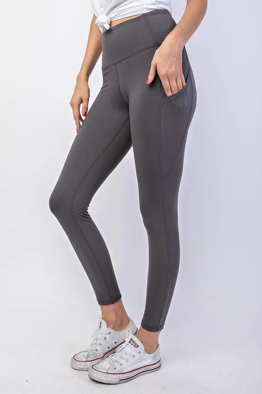 RAE MODE- Butter Soft FL Leggings w/ Ankle Reflector
