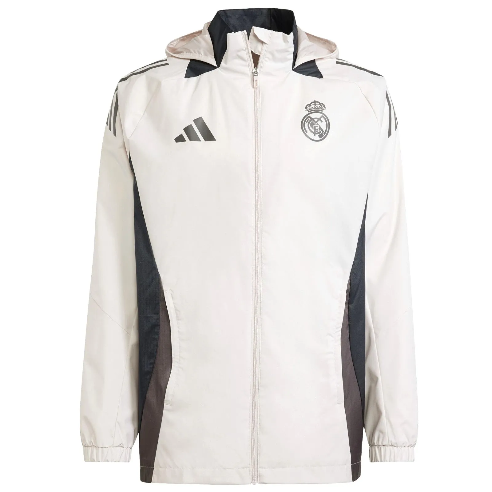 Real Madrid UCL soccer training rain jacket 2024/25 - Adidas