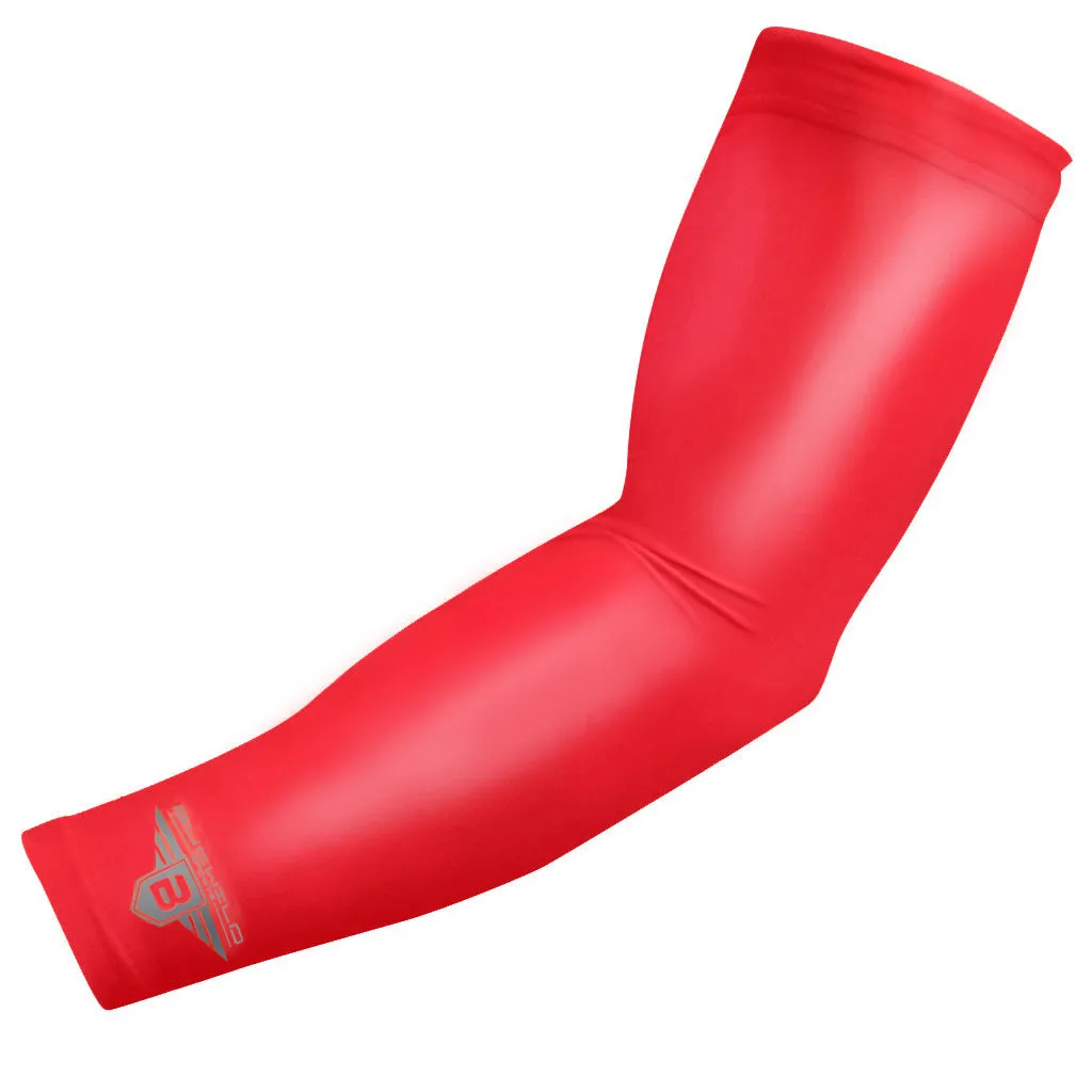 Red Compression Arm Sleeve