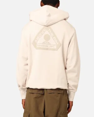 Reebok Above The Rim Hoop Wear Hoodie Vintage White