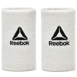 Reebok Sports Wristband, Long - White