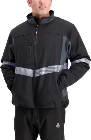 RefrigiWear Insulated Softshell Reflective Jacket, -20°F (-29°C)