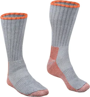 RefrigiWear Warm Merino Wool Moisture Wicking 10-Inch Leather Boot Socks