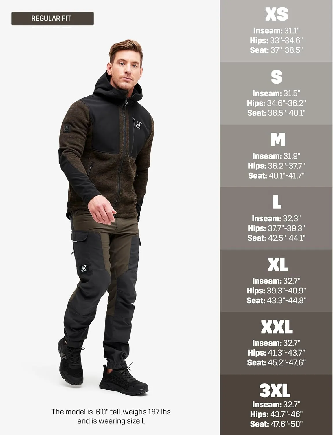 RevolutionRace Men's GP Pants, Durable Pants for All Outdoor Activities