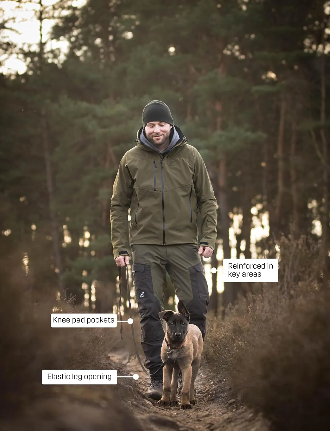 RevolutionRace Men's GP Pants, Durable Pants for All Outdoor Activities