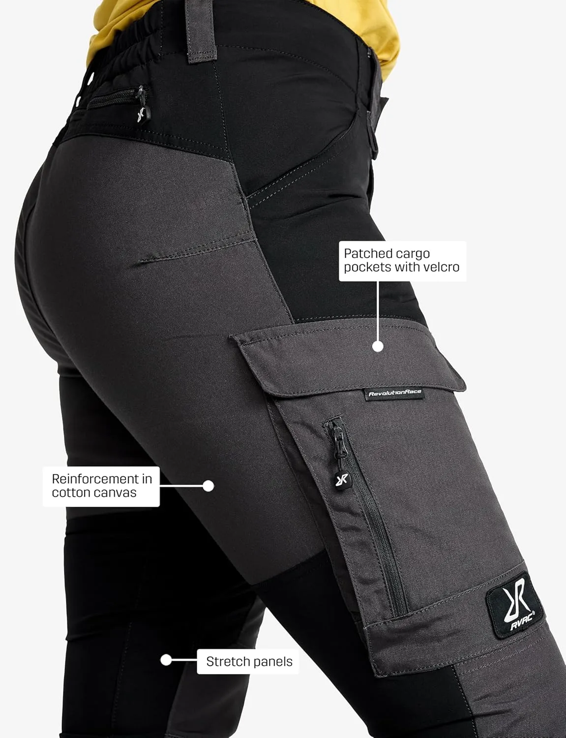 RevolutionRace Women's GP Pants, Durable Pants for All Outdoor Activities