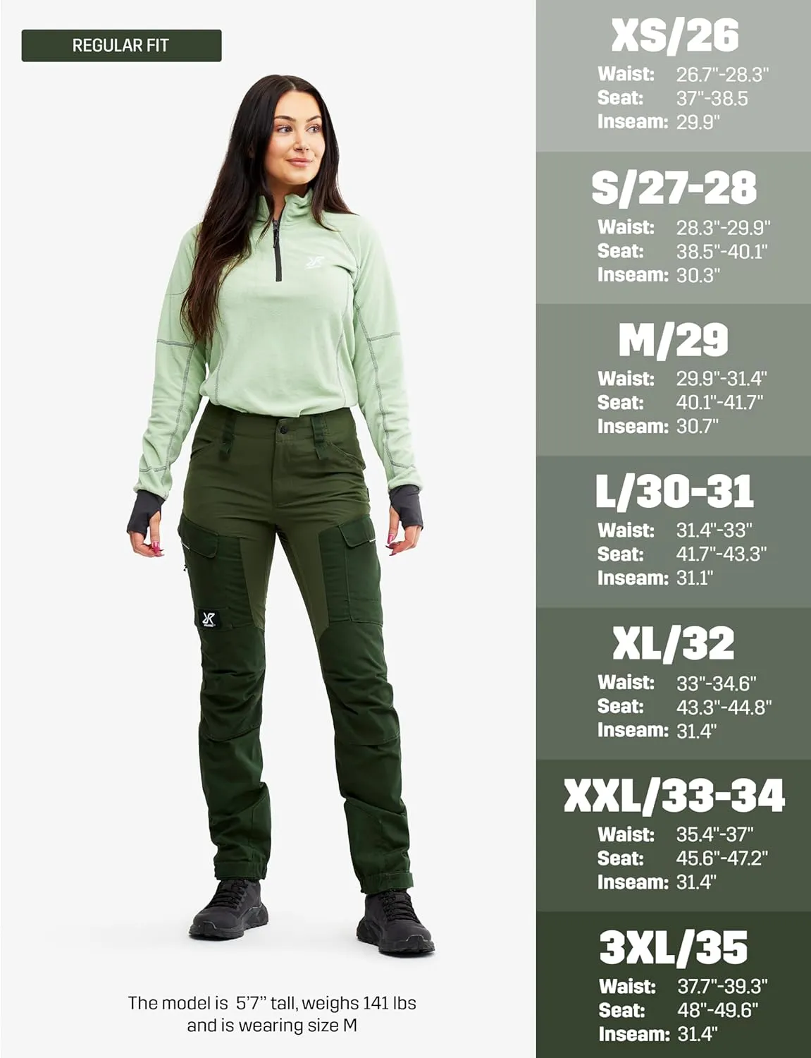 RevolutionRace Women's GP Pants, Durable Pants for All Outdoor Activities
