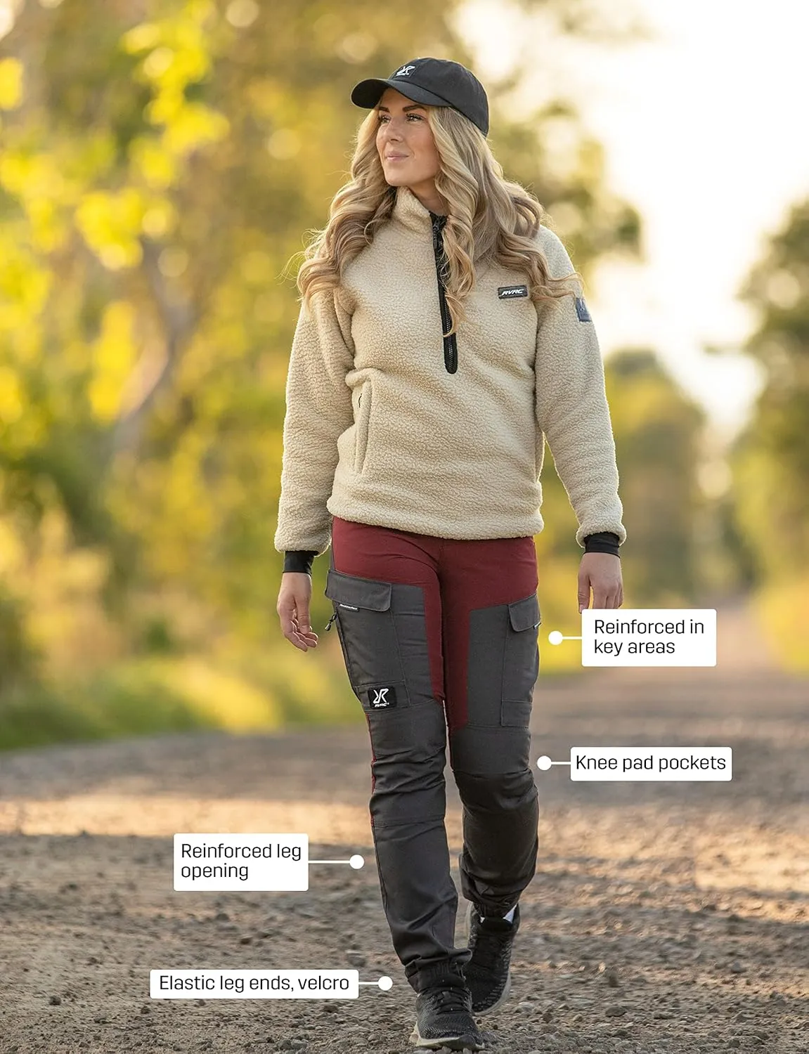 RevolutionRace Women's GP Pants, Durable Pants for All Outdoor Activities