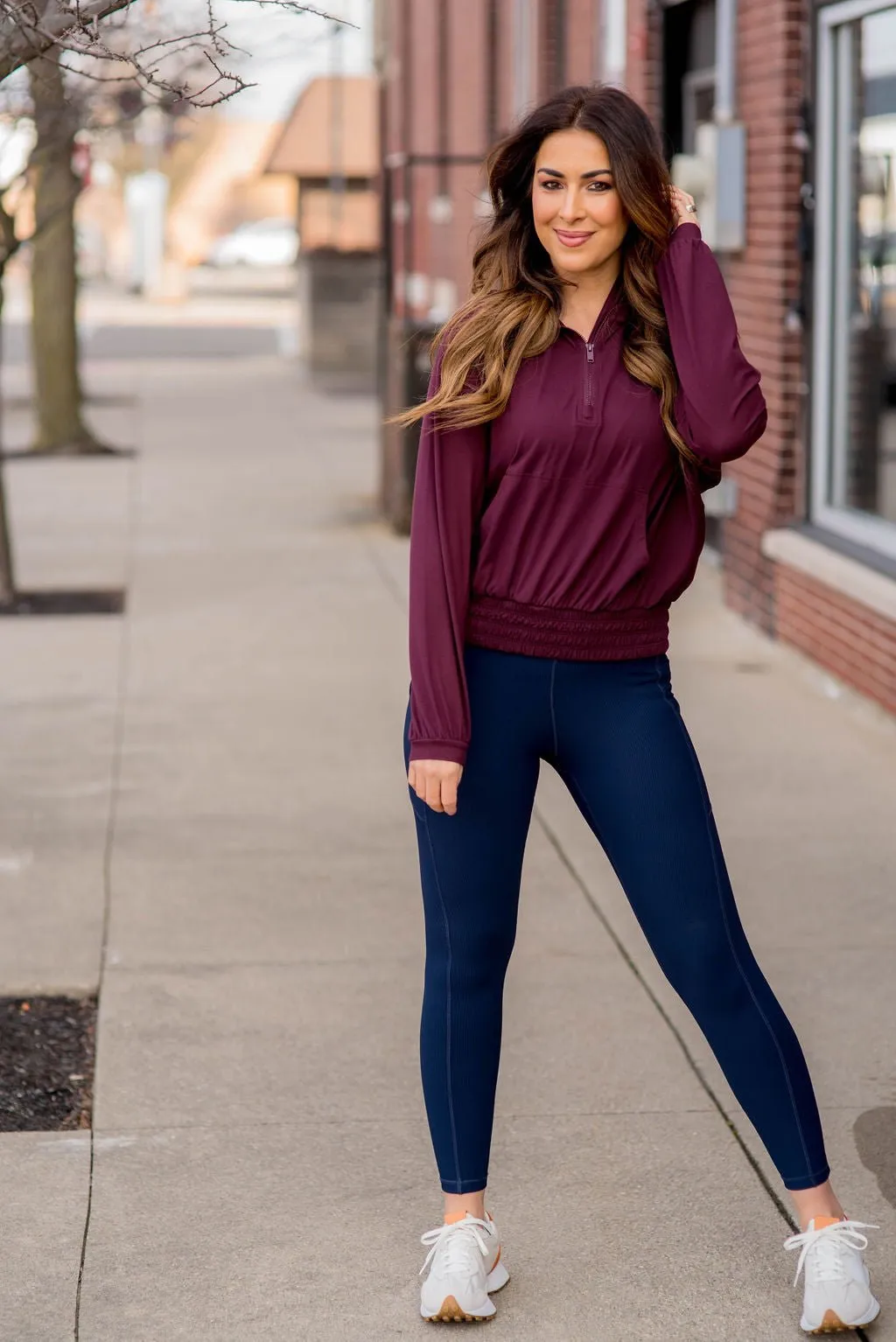 Ribbed Side Pocket Leggings