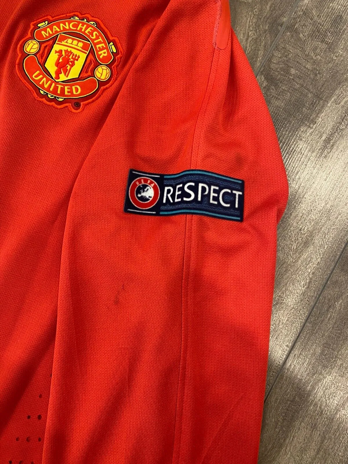 Robin van Persie Manchester United Jersey Mens Large Red Nike LongSleeve 2013/14