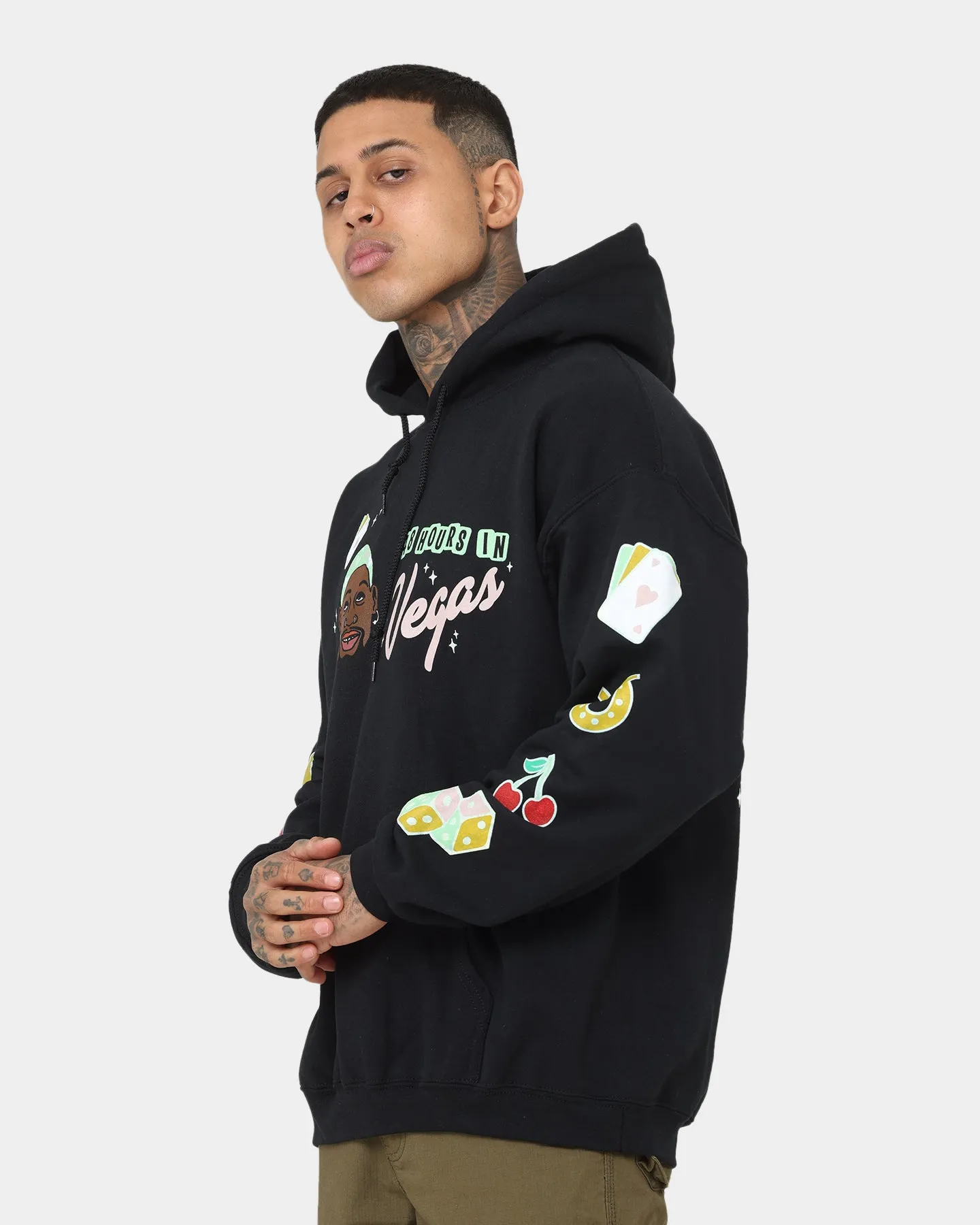 Rodman Brand 48 Hours In Vegas Hoodie Black