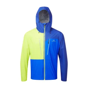 Ronhill | Men's Tech Fortify Jacket - Ocean/Citrus