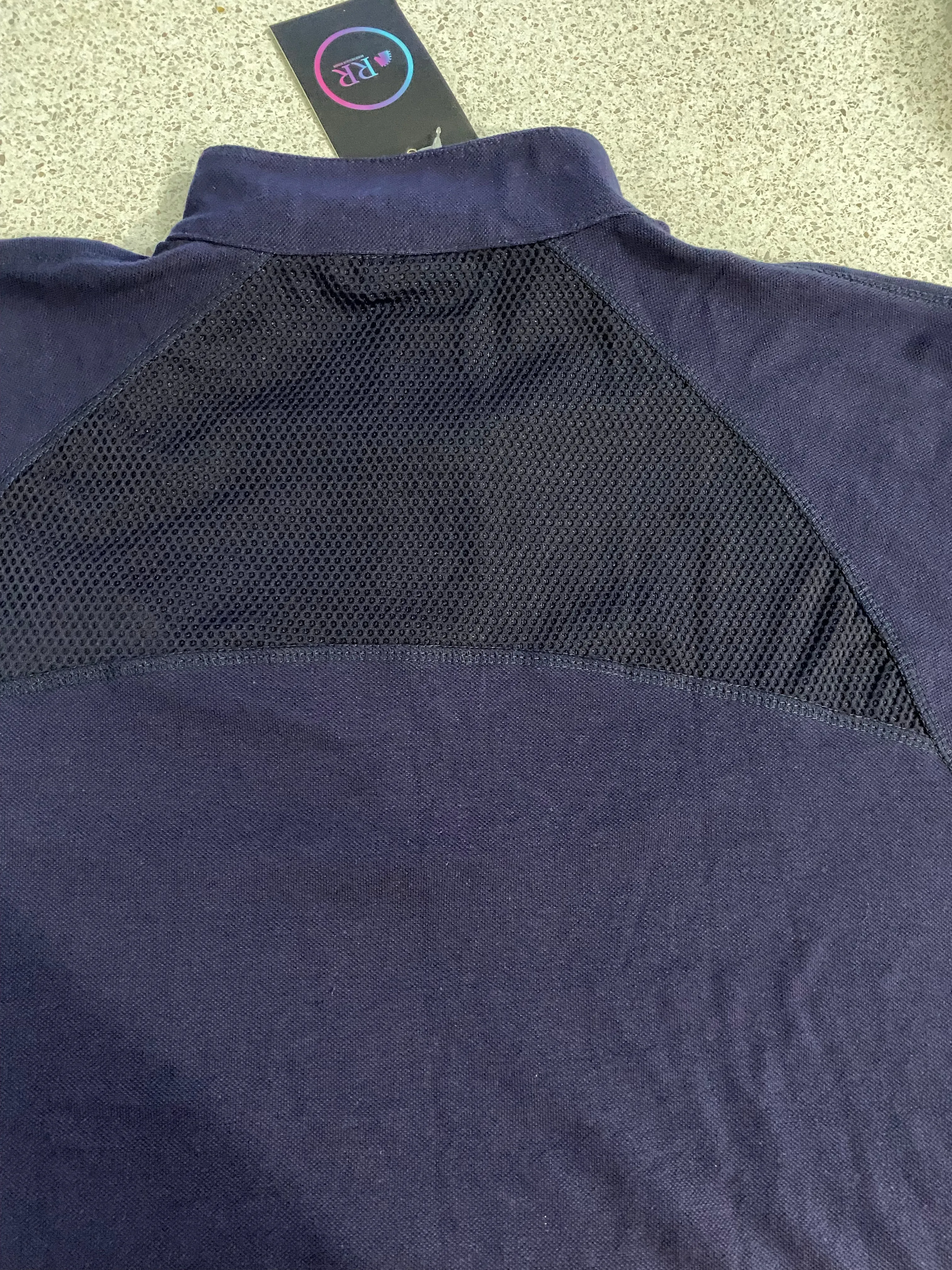RR Equestrian Polo Shirt Navy