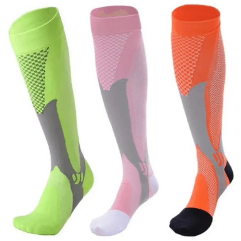 Running Compression Stockings 20-30 Mmhg Sports Socks (3-Pack)