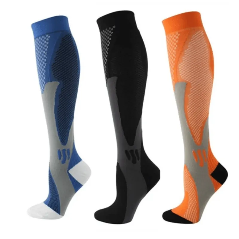 Running Compression Stockings 20-30 Mmhg Sports Socks (3-Pack)