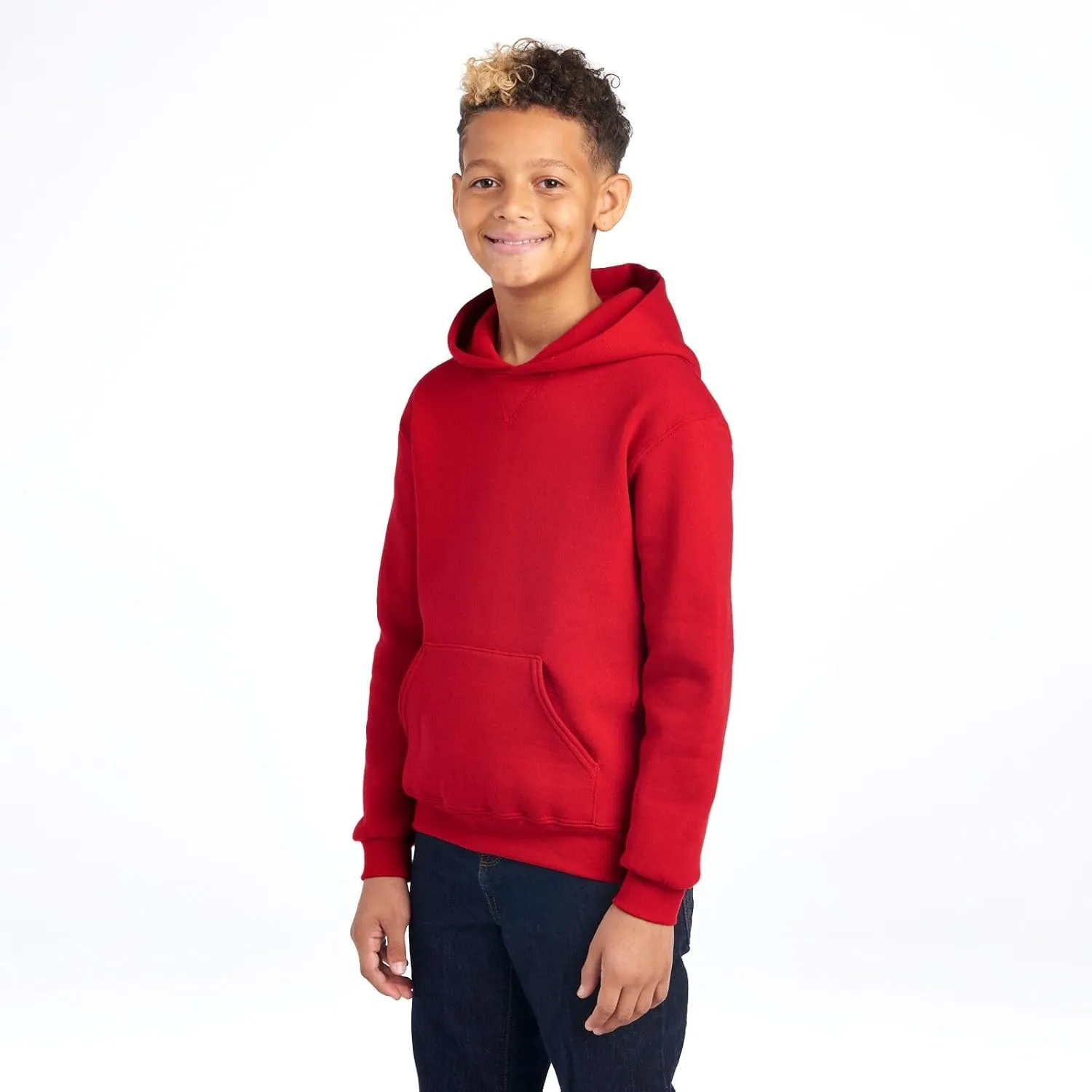 Russell Athletic Youth Dri-Power Fleece Hoodies, Moisture Wicking, Sizes S-XL