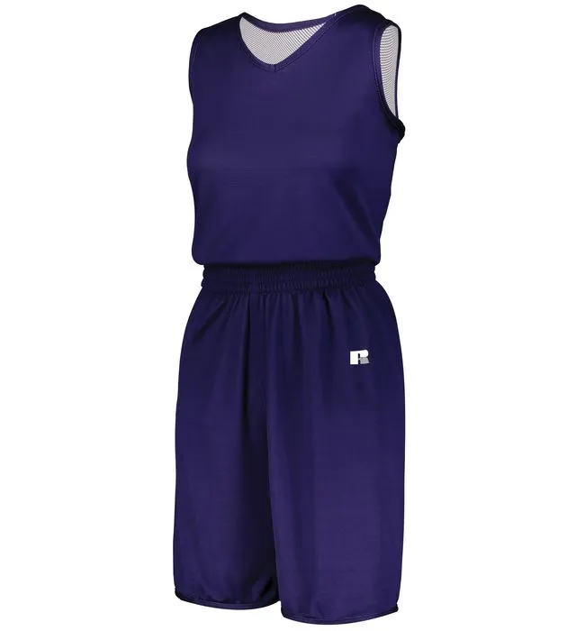 Russell Undivided Solid Single Ply Reversible Jersey Womens