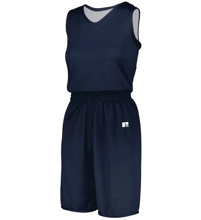 Russell Undivided Solid Single Ply Reversible Jersey Womens