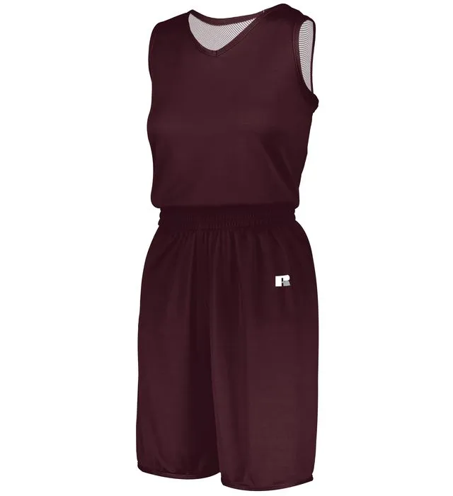 Russell Undivided Solid Single Ply Reversible Jersey Womens