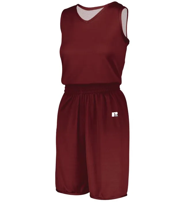 Russell Undivided Solid Single Ply Reversible Jersey Womens